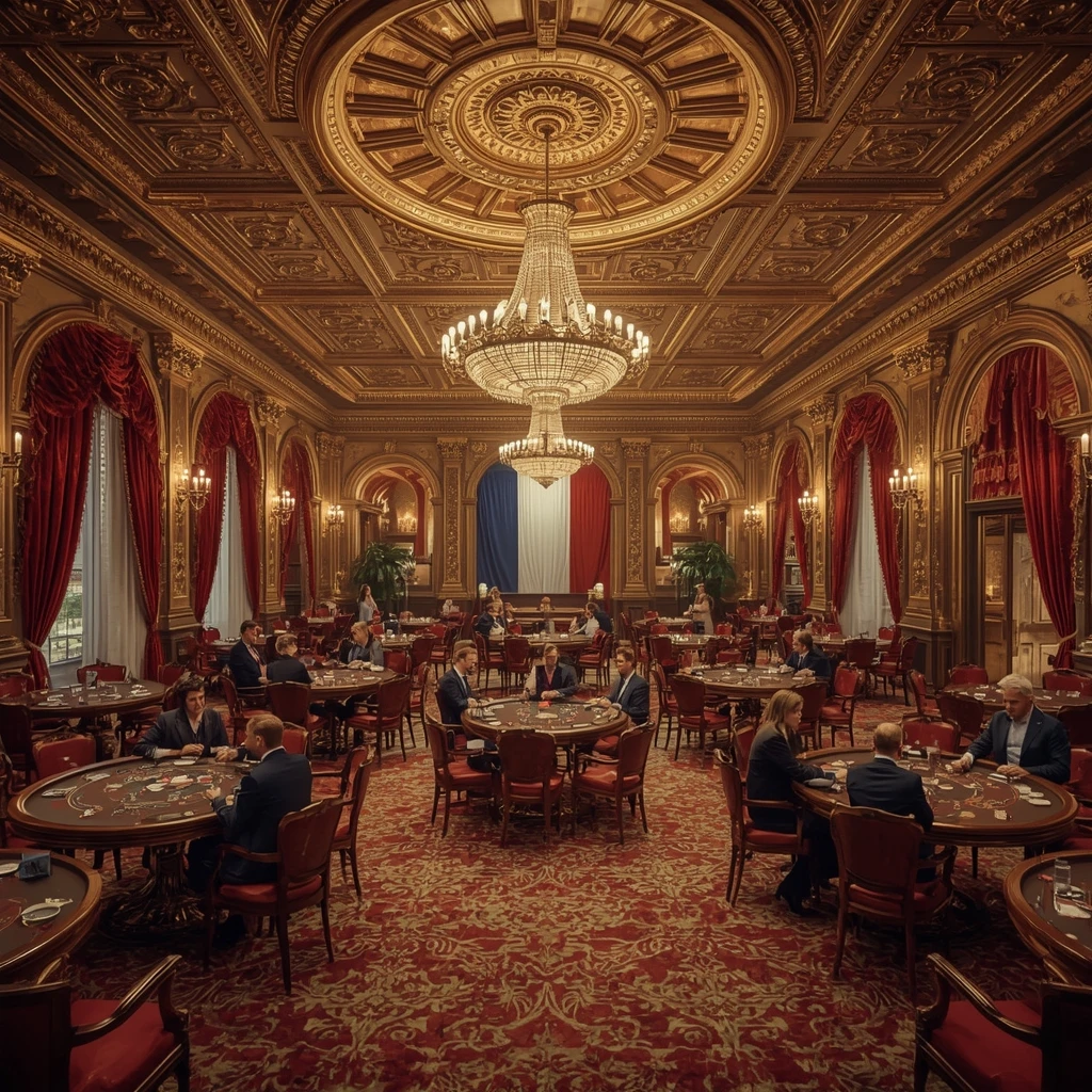 Il casinò e la bandiera italiana PARKLANE CASINO